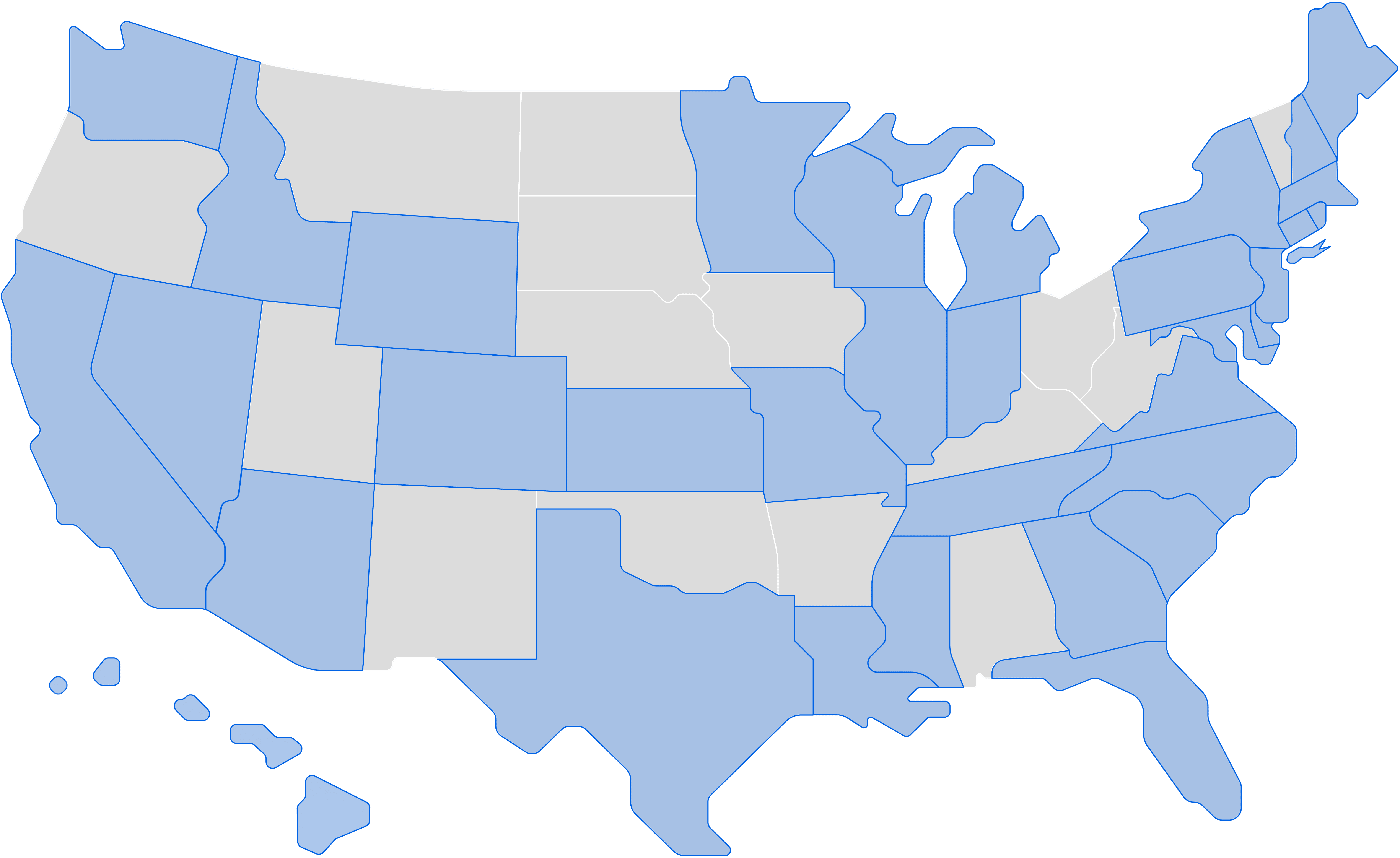a map of Compass's office locations